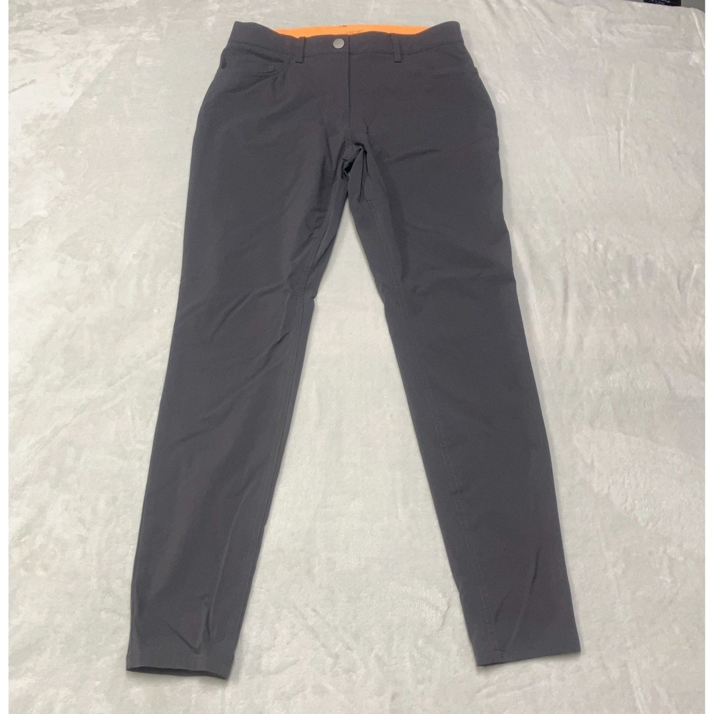 Macade Golf Pants Slim Fit Technical Stretch Trousers Charcoal Womens 30x29